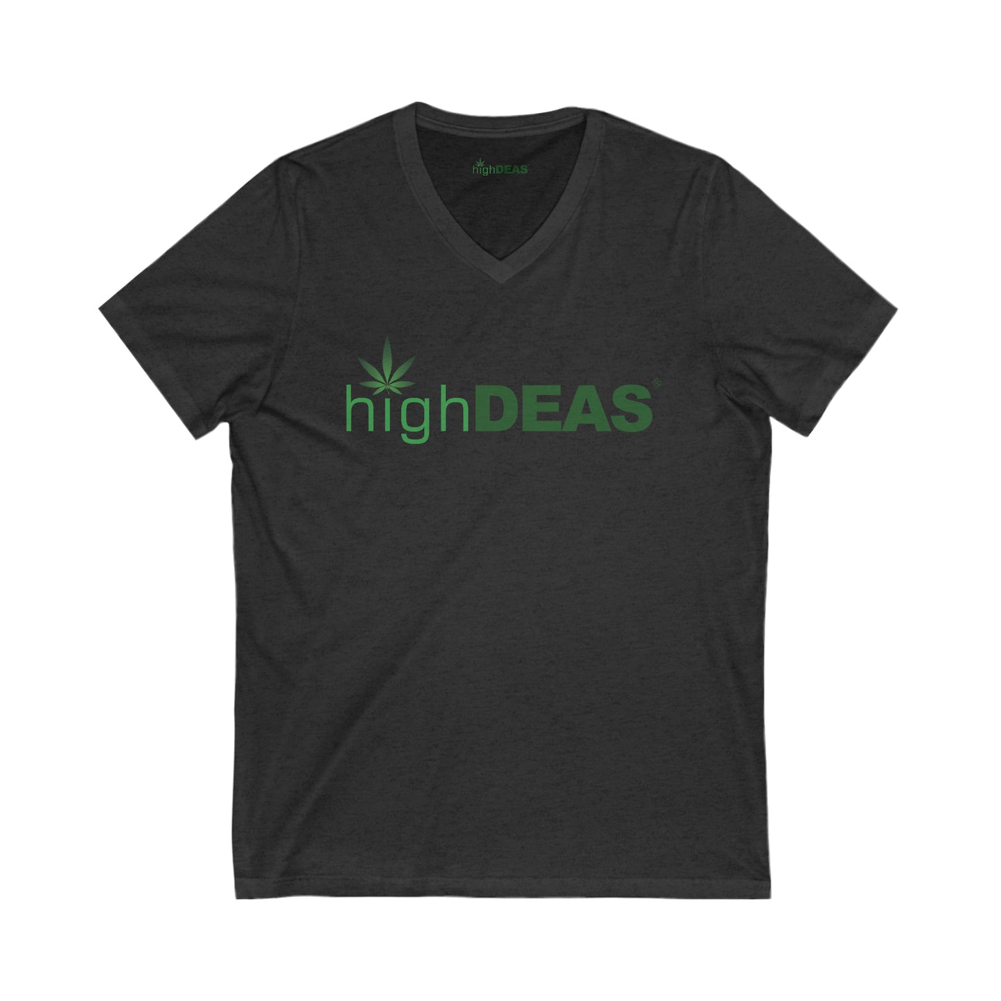 highDEAS™ Unisex Jersey Short Sleeve V-Neck Tee